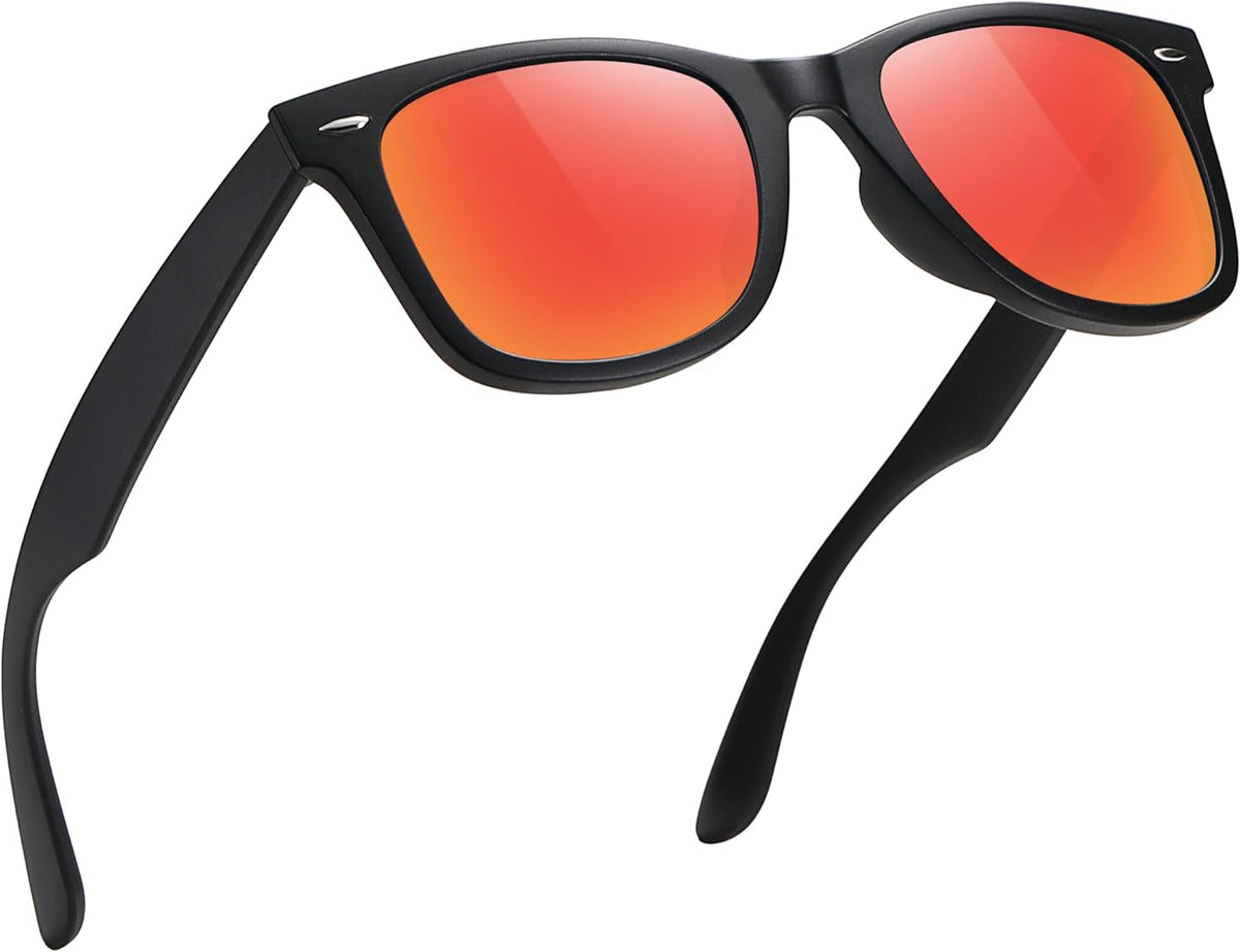 Polarized Sunglasses for Men Women Classic Retro Sun Glasses for Driving Fishing UV Protection