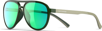 Lightweight TAC Polarized Tinted Classic Vintage Retro 70s Sunglasses, TR-90 Frame for Women Men, UV 400 Protection
