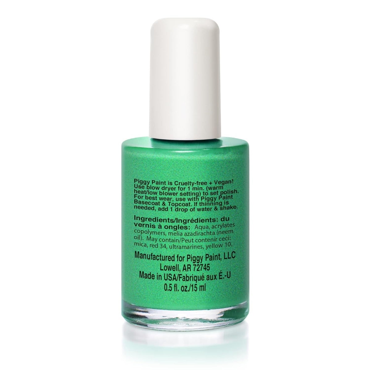 | 100% Non-Toxic Girls Nail Polish | Safe, Cruelty-Free, Vegan, & Low Odor for Kids | Ice Cream Dream