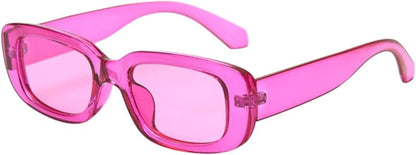 Rectangle Sunglasses for Women Men Trendy Retro Fashion Sunglasses UV 400 Protection Square Fram