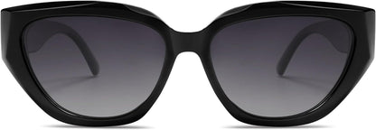 Trendy Cute Cat Eye Polarized Sunglasses for Women Fashion Cateye Womens Sunnies SJ2237