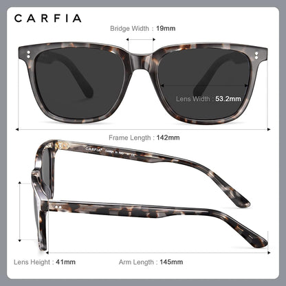 Polarized Men's Sunglasses UV400 Protection for Driving Fishing Hiking Golf Outdoor Sport Glasses
