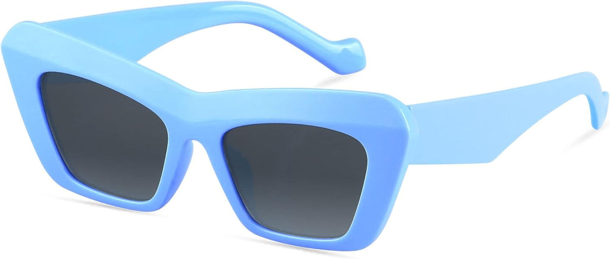 Cat Eye Sunglasses for Women Polarized Cateye Frames Fashion Vintage Square Classic Retro Sun Glasses
