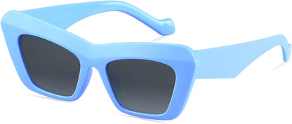 Cat Eye Sunglasses for Women Polarized Cateye Frames Fashion Vintage Square Classic Retro Sun Glasses