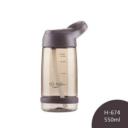 550/800/1000Ml Water Bottle with Straw, Portable Sports Shaking Bottle, Fitness Bottle, Children's Bottle, Baby Bottle