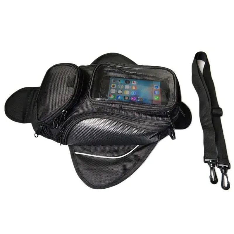 Motorcycle tank bag motorbike oil fuel tank bag Magnetic Tank Bike saddle bag motorcycle bag big screen for phone / GPS