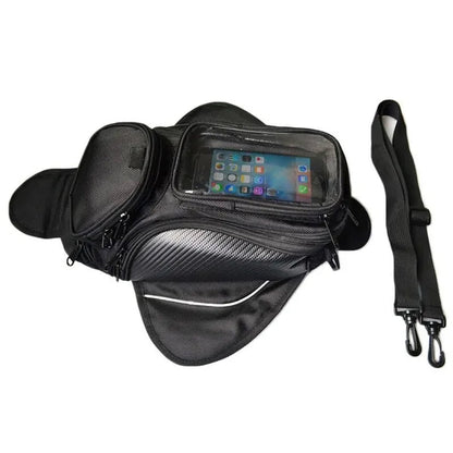 Motorcycle tank bag motorbike oil fuel tank bag Magnetic Tank Bike saddle bag motorcycle bag big screen for phone / GPS