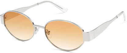Retro Oval Sunglasses for Women Men Trendy Sun Glasses Classic Shades UV400 Protection SJ1217