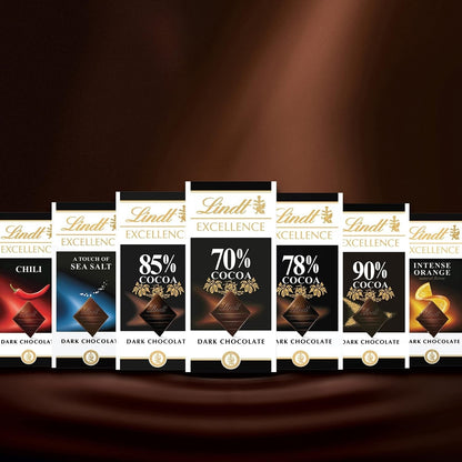 EXCELLENCE 90% Cocoa Dark Chocolate Candy Bar, Dark Chocolate, 3.5 Oz. Bar