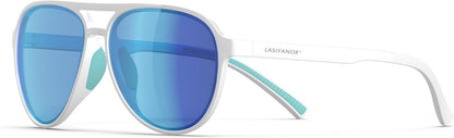Lightweight TAC Polarized Tinted Classic Vintage Retro 70s Sunglasses, TR-90 Frame for Women Men, UV 400 Protection