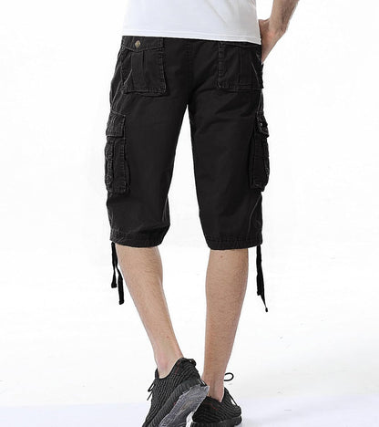 Mens Cargo Shorts Cotton Relaxed Fit Camouflage Camo Cargo Short