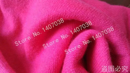 2023 spring autumn cashmere sweaters women fashion sexy v-neck sweater 100% wool pullover batwing sleeve plus size pullover