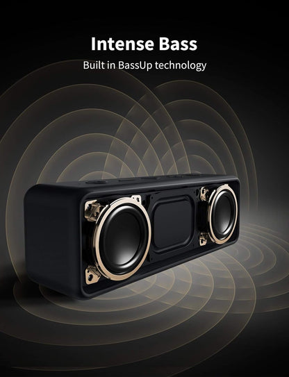 Soundcore 2 Portable Bluetooth Speaker with IPX7 Waterproof, 24-Hour Playtime, Wireless Stereo Pairing, 12W Stereo Sound, Bluetooth 5, Bassup, Electronics for Home, Shower, Outdoors, Travel