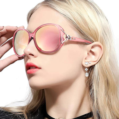 Sunglasses for Women Trendy Polarized Sunglasses Oversized Big Sun Glasses Ladies Shades UV Protection