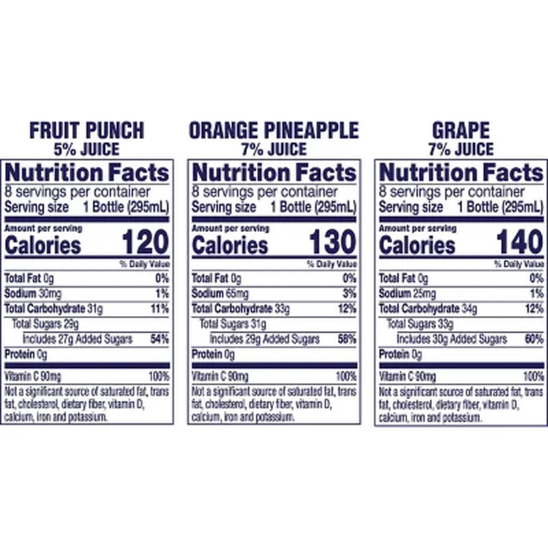 Welch'S Variety Pack 10 Fl. Oz., 24 Pk.