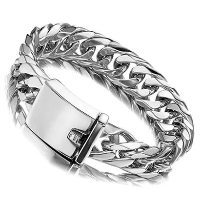 Luxury Fashion Creative Men's and Women's Bracelets Gold Black Silver Bracelets Party Hip-hop Bracelets Punk Bracelets Birthday Party Jewelry Gifts