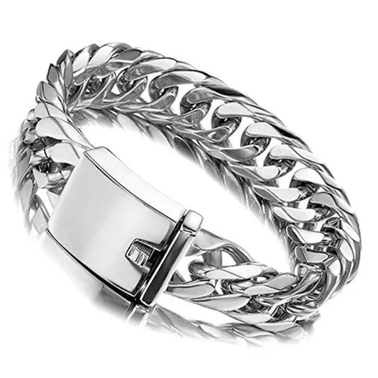 Luxury Fashion Creative Men's and Women's Bracelets Gold Black Silver Bracelets Party Hip-hop Bracelets Punk Bracelets Birthday Party Jewelry Gifts
