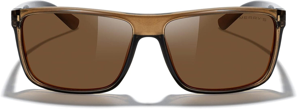 Rectangular Polarized Sports Sunglasses for Men Women Cycling Driving Fishing UV400 Protection S8225