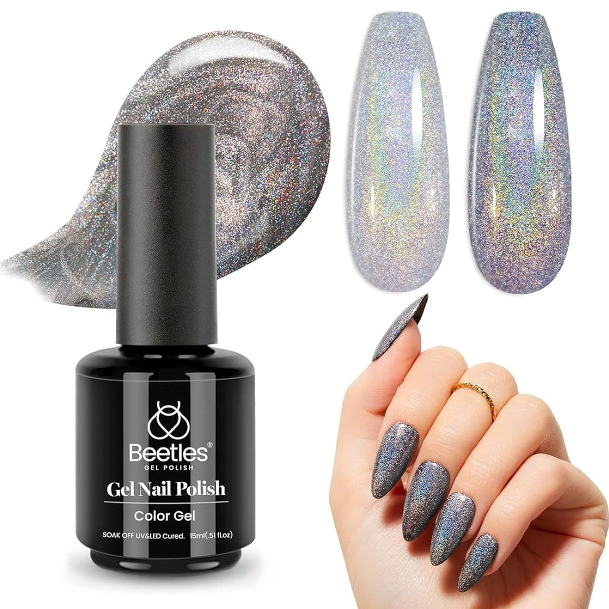 Beetles Neutral Gel Nail Polish 15ml Nude Pink Polish Set Pink Jelly Soak Off U V LED Nail Lamp Translucent Nail Art Gel