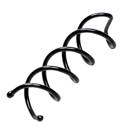 4Pcs 1.88 Inch Length Spiral Hair Pin Spin Twist Pin for Women DIY Hair Style, Black