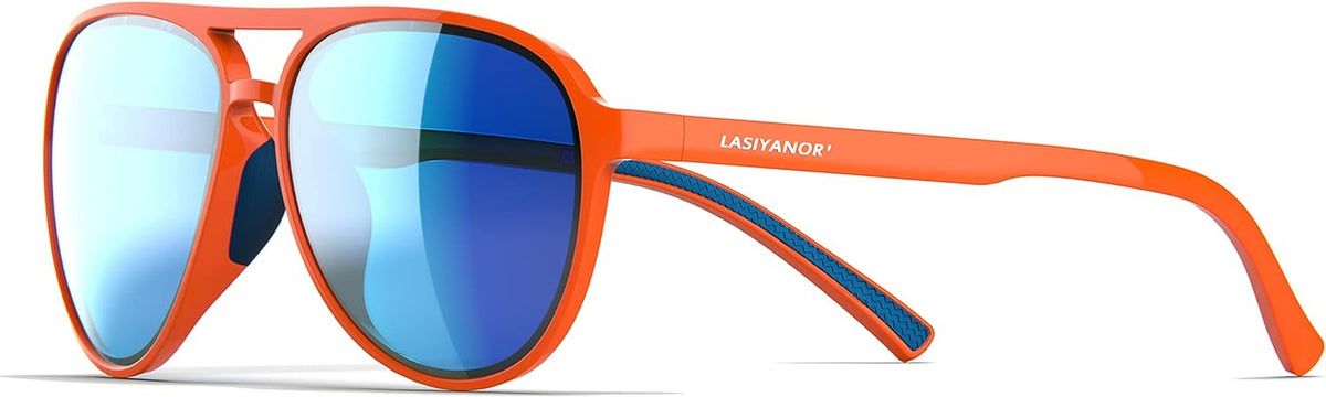 Lightweight TAC Polarized Tinted Classic Vintage Retro 70s Sunglasses, TR-90 Frame for Women Men, UV 400 Protection