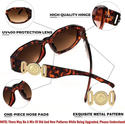 Retro Trendy Rectangle Sunglasses Women Men Vintage 90S Small Narrow Square Sunglasses B2322