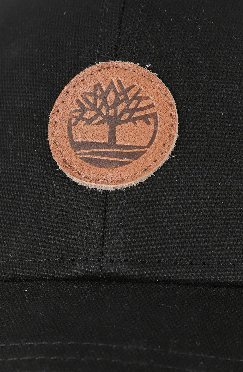 Men'S Baseball Cap with Leather Patch Logo