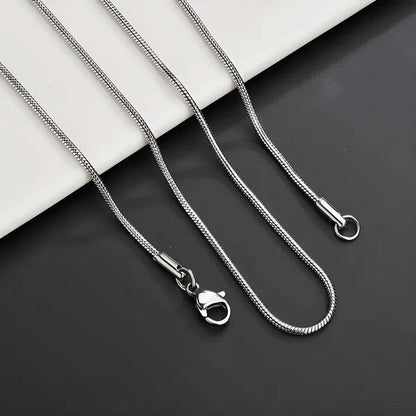 Silver 1mm Snake Chain Necklace 16"~30" NEW