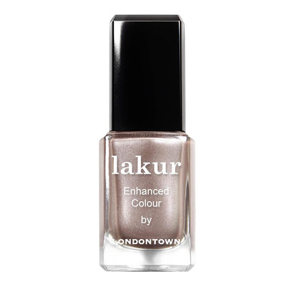 Neutral Shades Nail Polish, Lakur, Vegan Chip-Resistant Long-Lasting Nail Lacquer, 0.4 Fl Oz