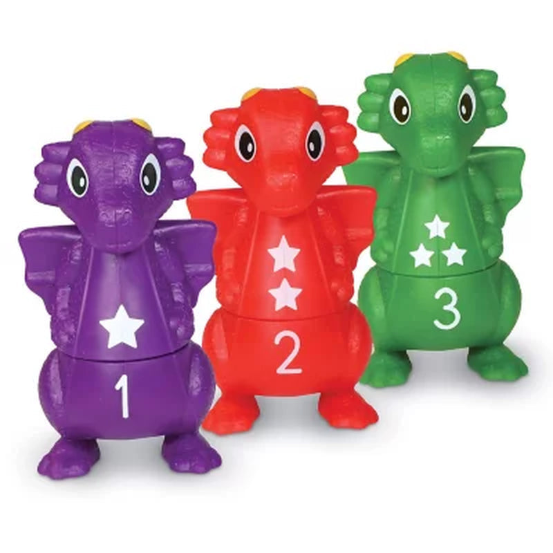 Learning Resources Snap-N-Learn Counting Dragons, Mixed Media
