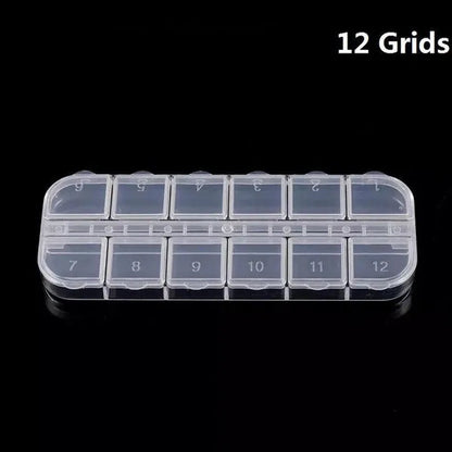 56/48/40/32/12 Diamond Painting Tools Accessories Beads Container Rhinestone Diamond Embroidery Stone Storage Convenience Box