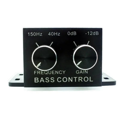 Car Amplifier Audio Regulator Bass Subwoofer Equalizer Crossover Controller RCA Adjust Line Level Volume