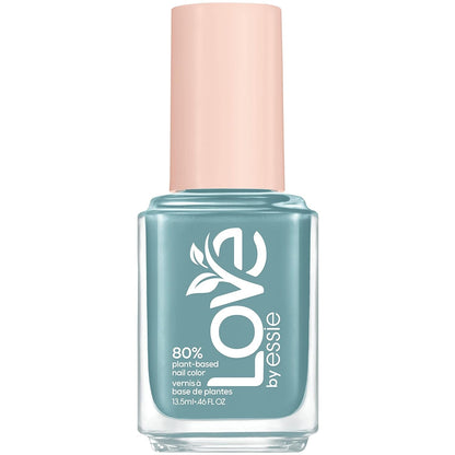 LOVE by  Nail Polish, 80% Plant-based, Salon-Quality, Vegan, White, Blessed Never Stressed, 0.46 Fl Oz