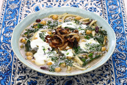 Ash Resteh Noodles 12 Oz - Enriched Wheat Flour Noodles - Perfect for Persian and Asian Dishes (1)