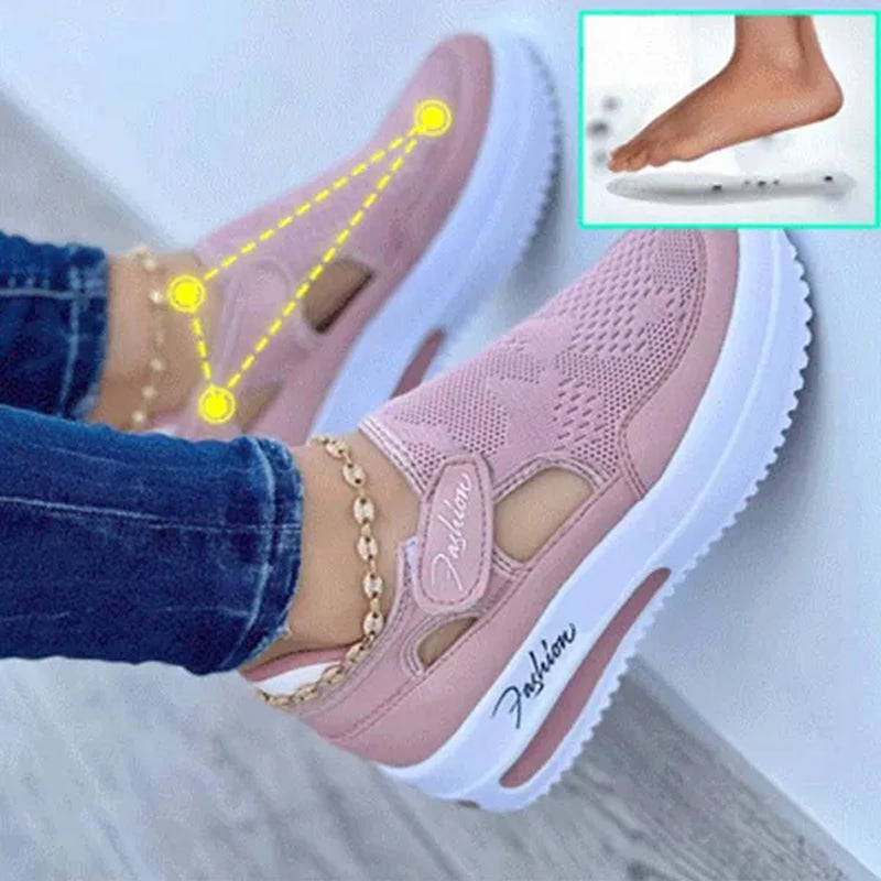 Women Shoes Sneakers Woman Tennis Shoes Canvas Shoe Female Casual Shoes Ladies Sport Shoes Platform Sneaker Hollow Out Shoes