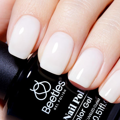 Beetles Neutral Gel Nail Polish 15ml Nude Pink Polish Set Pink Jelly Soak Off U V LED Nail Lamp Translucent Nail Art Gel