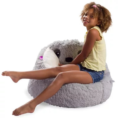 Posh Creations Sloth Bean Bag Chair for Kids