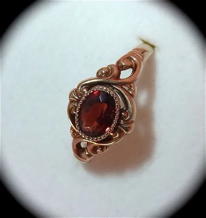 Dazzling Bridal  Wedding Jewelry Luxury Ring Red Ruby Anniversary Gift Party Engagement Premium Jewelry Christmas Gift Ring Size 4-12