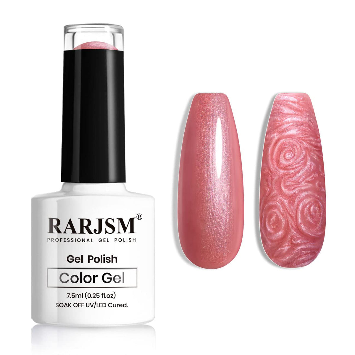 Pearl Gel Nail Polish, Glitter Drawing Gel Polish Shimmer Mermaid Nail Gel Soak Off UV Gel for Salon Home DIY Manicure Use