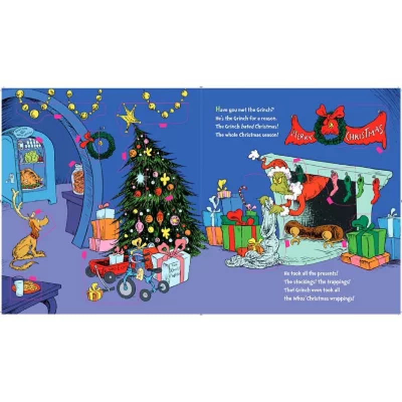 The Grinch'S Great Big Flap Book, Board Book