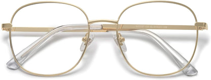 Classic Square Blue Light Blocking Glasses for Women Men Stylish Computer Glasses SJ1137