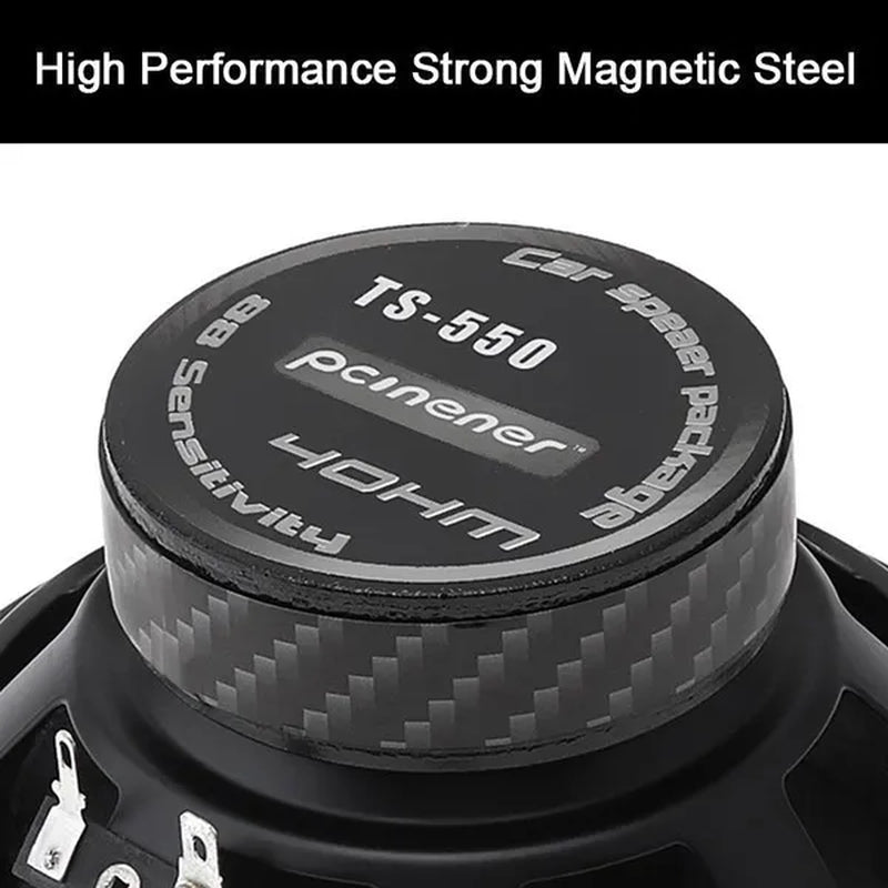 5 Inch 150W Car Component Speaker System 13Cm Vehicle Door Auto Audio Stereo Speakers Set Hifi with Tweeter Crossover