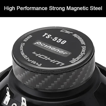 5 Inch 150W Car Component Speaker System 13Cm Vehicle Door Auto Audio Stereo Speakers Set Hifi with Tweeter Crossover