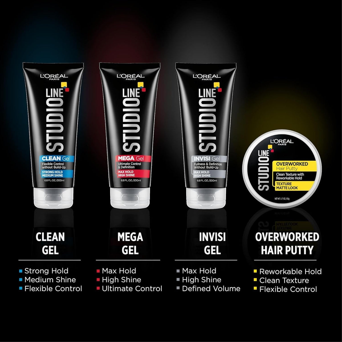 Studio Line INVISI Gel, Strong Hold 6.80 Oz