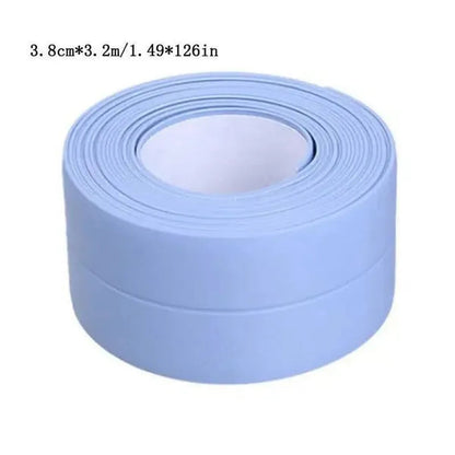 Waterproof Self-Adhesive PVC Sealing Strip Tape - Perfect for Bathroom Shower Sink & Toilet!