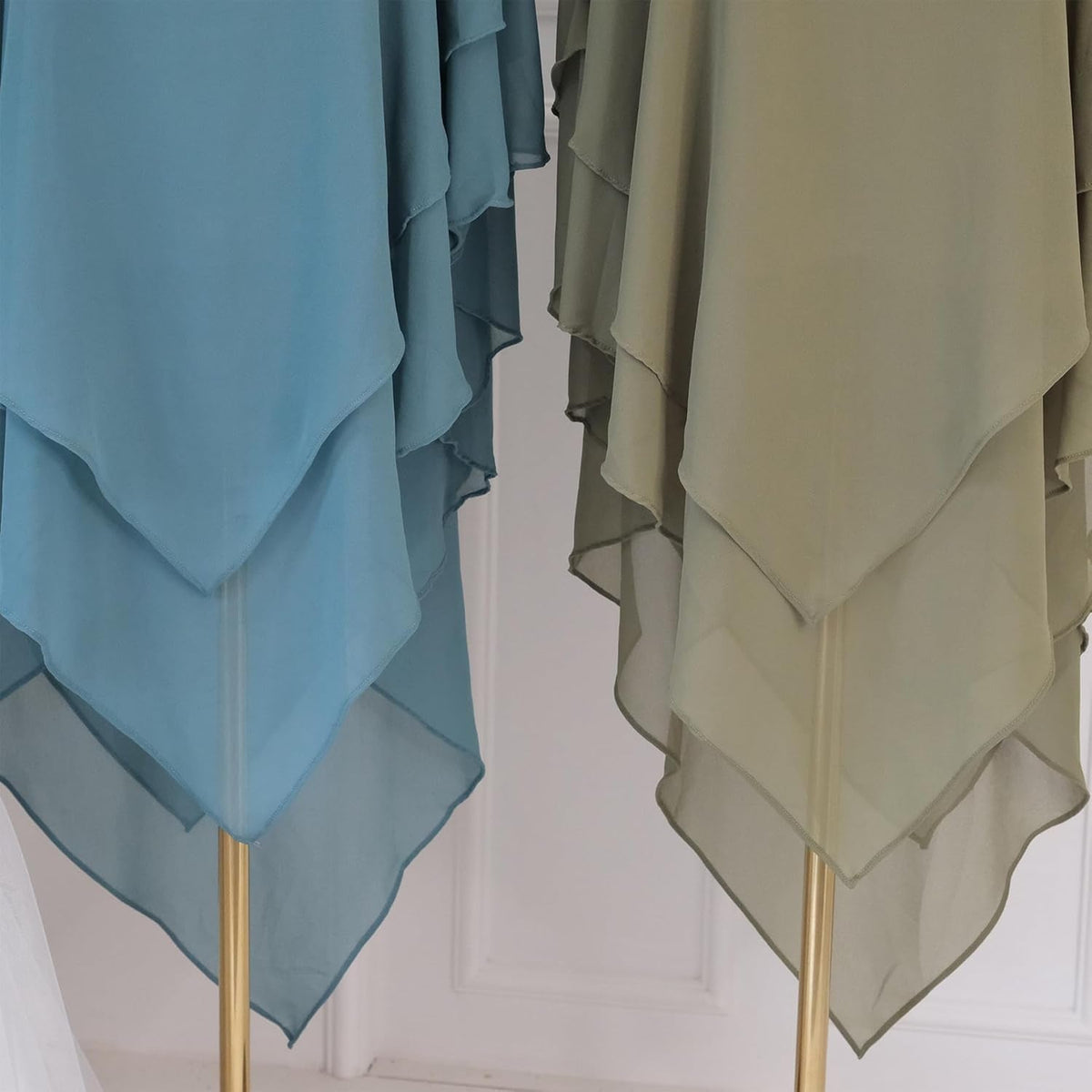 Women Muslim Chiffon Scarf Lightweight Breathable Abaya Jilbab Ramadan Eid Sun-Proof Shawls Wrap Hijab