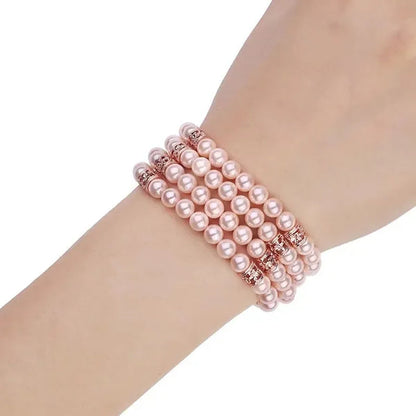 Diamond Case + Pearl Strap for apple watch strap 40mm 44mm 41mm 45mm 38mm 42mm 40mm iWatch series 3 4 5 6 se 7 strap
