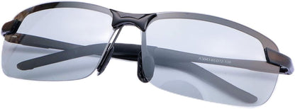 Polarized Photochromic Driving Z87 Sunglasses for Men Women Day and Night Safety Glasses