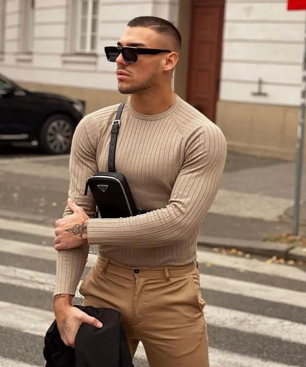 Trendy Square Sunglasses for Men Women Fashion Thick Rectangle Sun Glasses UV Protection Shades Designer Style