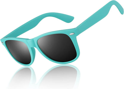 Polarized Sunglasses for Men Driving Sun glasses Shades 80's Retro Style Design Square